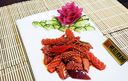 學員爆炒腰花作品