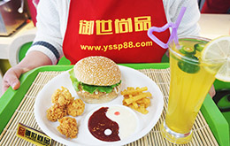 學員小吃飲品套餐作品